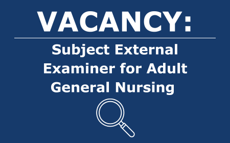 External Examiner Advert